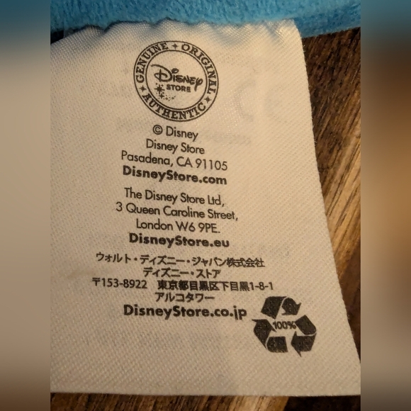 Disney Jr. Doc McStuffins Plush 8 1/2” Stuffy Blue Dragon Disney Store - Picture 7 of 9